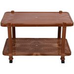 Cello Oscar Center Table (Sandalwood Brown)