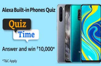 Amazon Alexa Built In Phones Quiz Answers Today